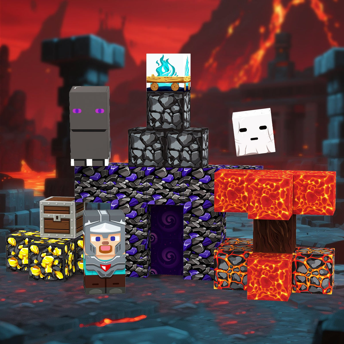 35-teiliges Magnetblock-Reiseset 4018