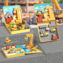 49-teiliges Magnetblock-Set Baustelle (1,875 cm) GC-049