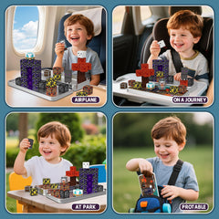 35-teiliges Magnetblock-Reiseset 4018