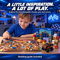 54-teiliges Monstertruck-Magnetblock-Set GSKC-054 - Produktansicht 6