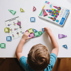 42PCS Magnetic Tiles Set S1099 image 11