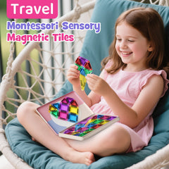 42PCS Candy Colors Magnetic Tiles Set S1105 image 6