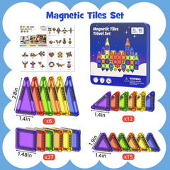 60PCS Gem Magnetic Tiles S1111 image 2