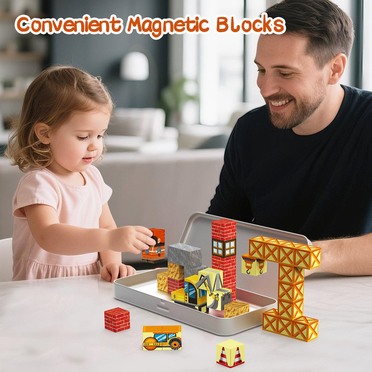 35-teiliges Magnetblock-Reiseset 4016