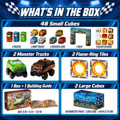 54-teiliges Monstertruck-Magnetblock-Set GSKC-054 - Produktansicht 7