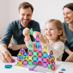 40PCS Magnetic Tiles Set S1100 image 3