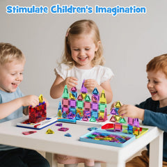 40PCS Candy Colors Magnetic Tiles Set S1103 image 9