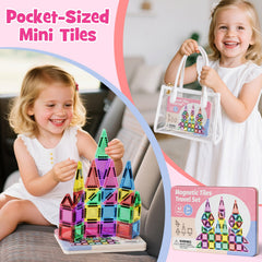 42PCS Candy Colors Magnetic Tiles Set S1105 image 10