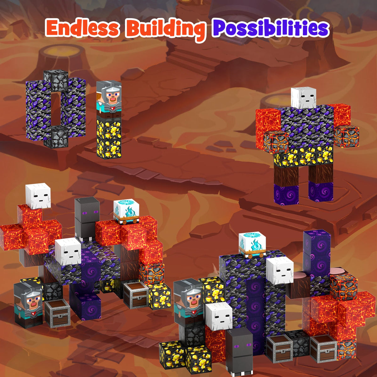 49-teiliges Magnetblock-Reiseset 4023